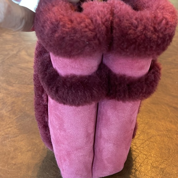 UGG handbag Grab Bag suede and sheepskin Like New - Picture 11 of 16